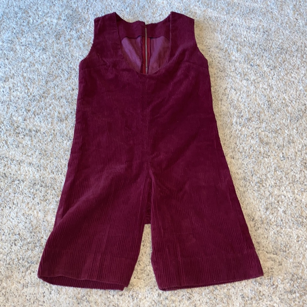Vintage 70s? Corduroy romper